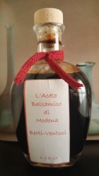 Il mio Aceto Balsamico tradizionale di Modena - Il Cuoco in Cravatta